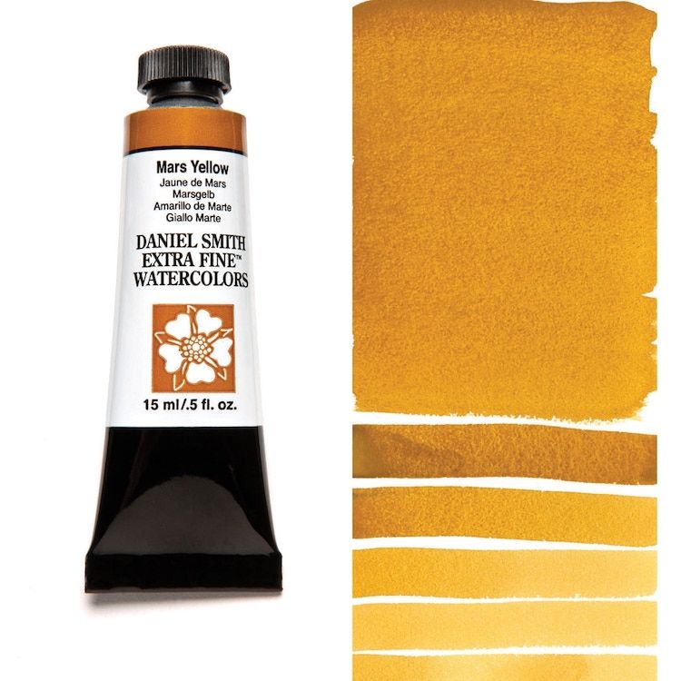 DANIEL SMITH Watercolour - 15mL - Mars Yellow