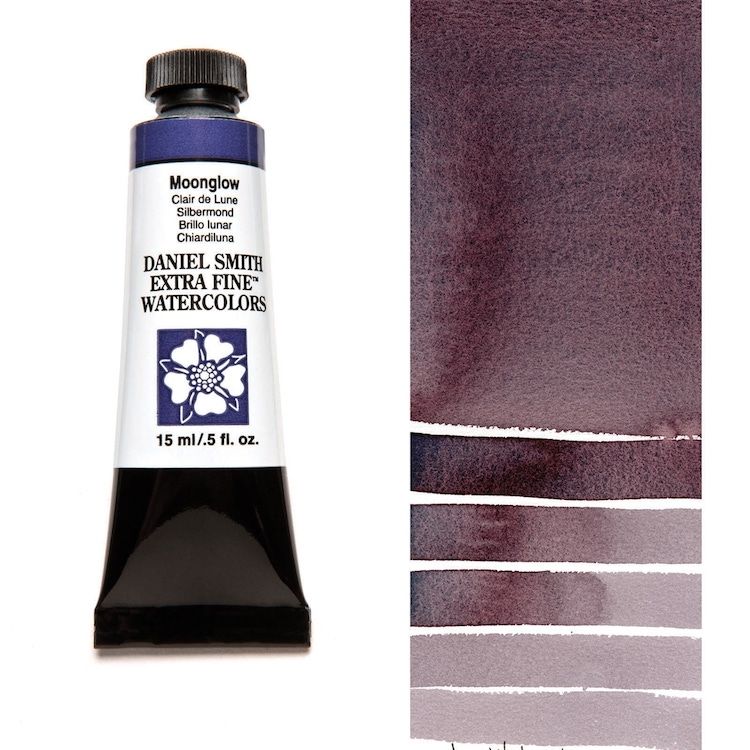 DANIEL SMITH Watercolour - 15mL - Moonglow (PG18,PB29,PR177)