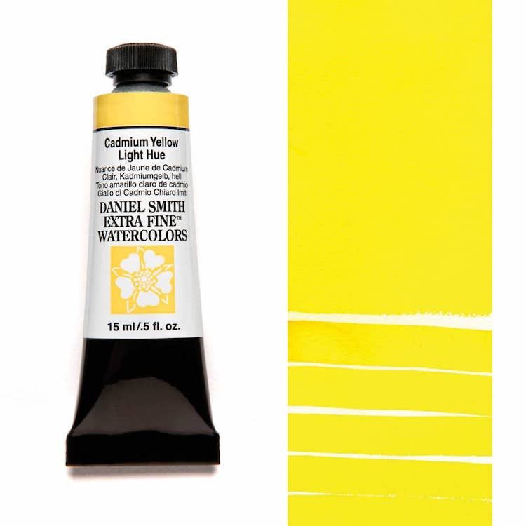 DANIEL SMITH Watercolour - 15mL - Cadmium Yellow Light Hue (PY53,PY138,PY3)