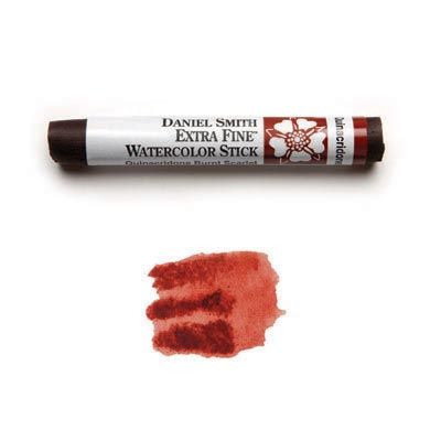 DANIEL SMITH Watercolour Stick - 12mL - Quinacridone Burnt Scarlet