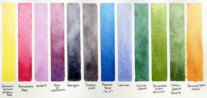 DANIEL SMITH Hand Poured Watercolour Half Pans Metal Box - 12 Colours of Inspiration