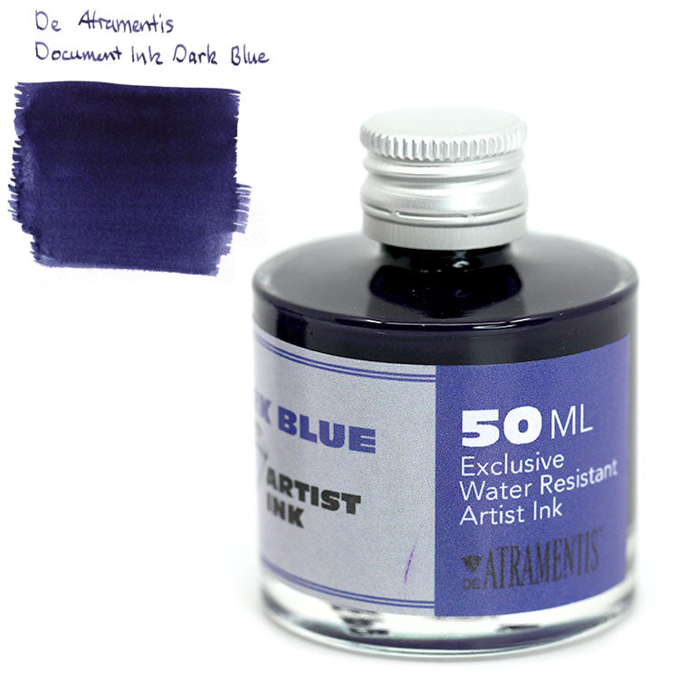 DE ATRAMENTIS Artist Ink 50mL - Dark Blue
