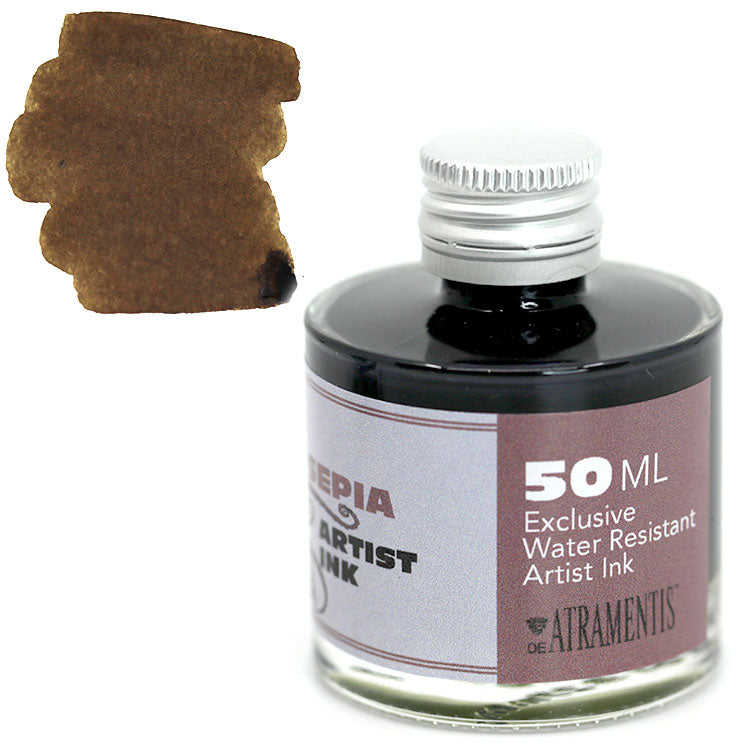 DE ATRAMENTIS Artist Ink 50mL - Sepia