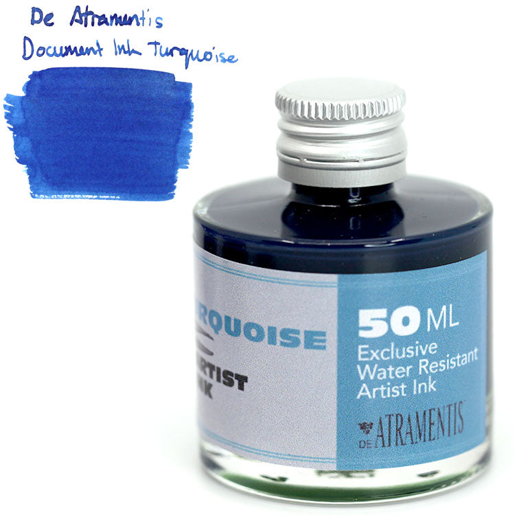 DE ATRAMENTIS Artist Ink 50mL - Turquoise