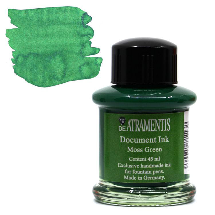 DE ATRAMENTIS Permanent Document Ink 45mL - Moss Green