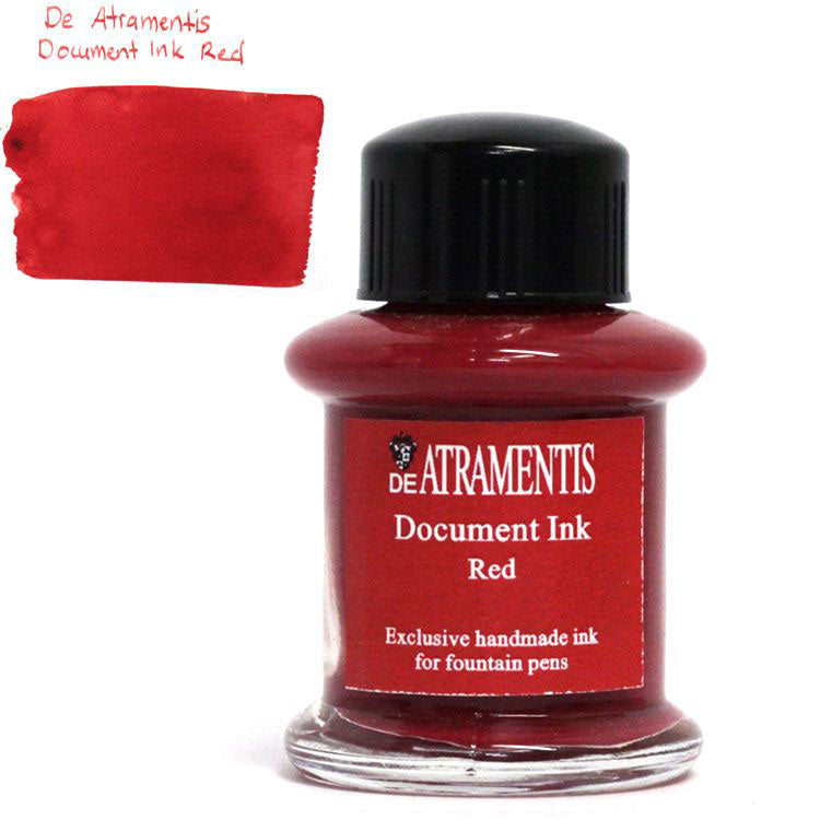 DE ATRAMENTIS Permanent Document Ink 45mL - Red