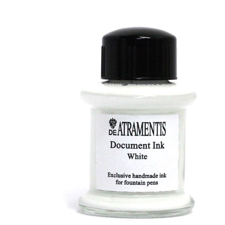 DE ATRAMENTIS Permanent Document Ink 45mL - White