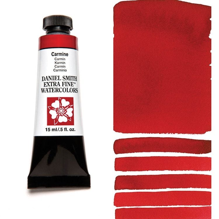 DANIEL SMITH Watercolour - 15mL - Carmine (PR176)