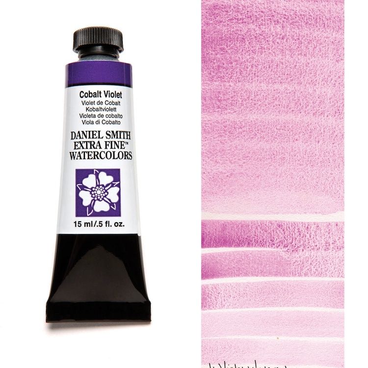 DANIEL SMITH Watercolour - 15mL - Cobalt Violet (PV14)