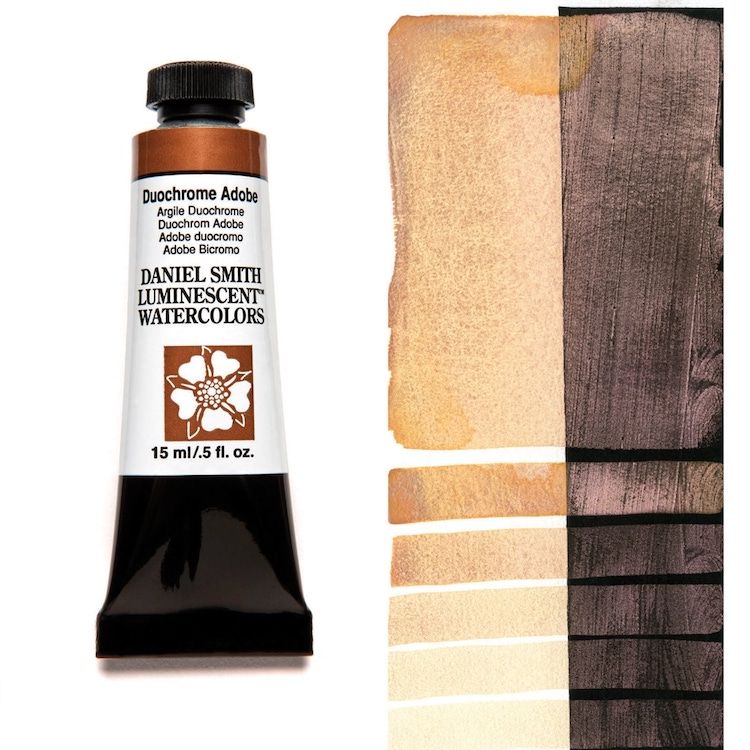 DANIEL SMITH Watercolour - 15mL - Duochrome Adobe (PW20,PW6)