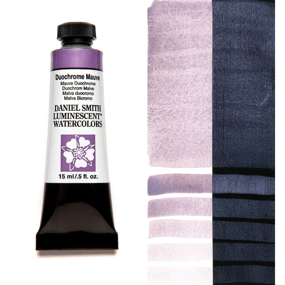 DANIEL SMITH Watercolour - 15mL - Duochrome Mauve (PW20,PW6)