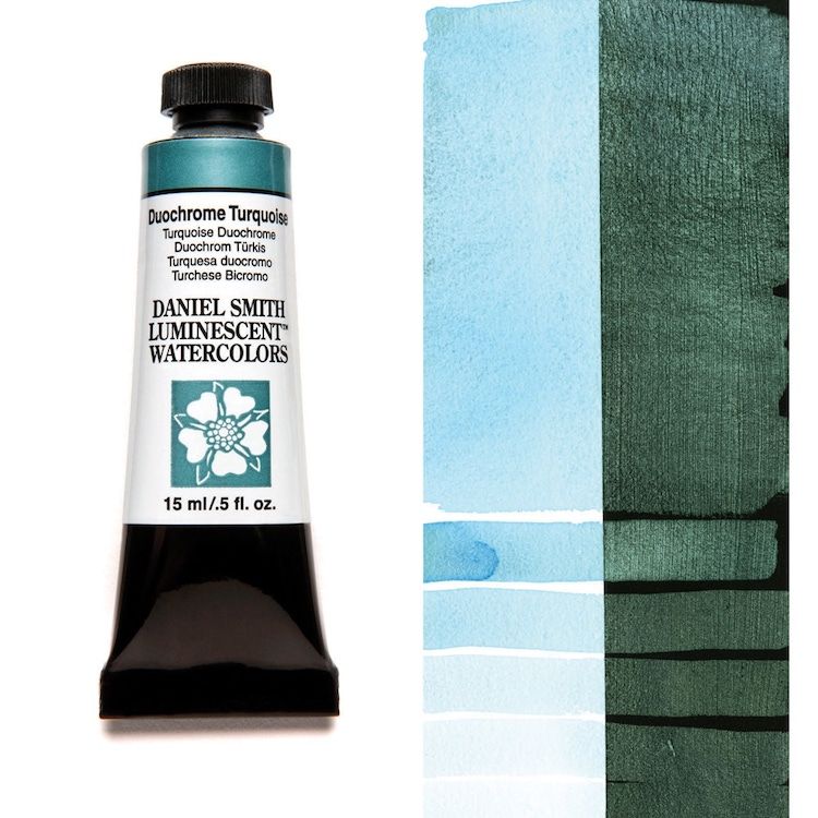 DANIEL SMITH Watercolour - 15mL - Duochrome Turquoise