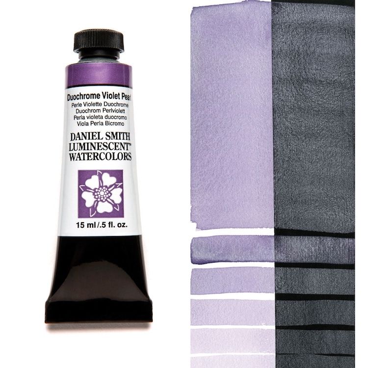 DANIEL SMITH Watercolour - 15mL - Duochrome Violet Pearl (PW20,PW6)