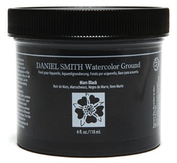 DANIEL SMITH Watercolour - Ground - Mars Black - 118mL