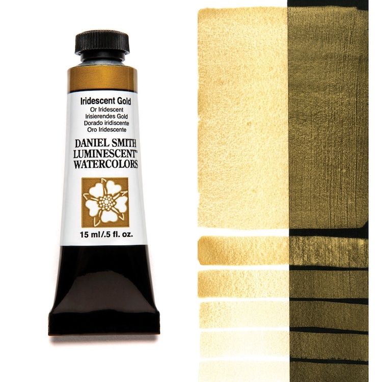 DANIEL SMITH Watercolour - 15mL - Iridescent Gold (PW20)