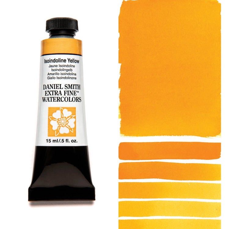 DANIEL SMITH Watercolour - 15mL - Isoindoline Yellow (PY139)