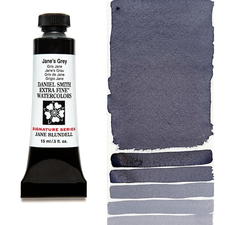 DANIEL SMITH Watercolour - 15mL - Jane's Grey (PB29,PBr7)