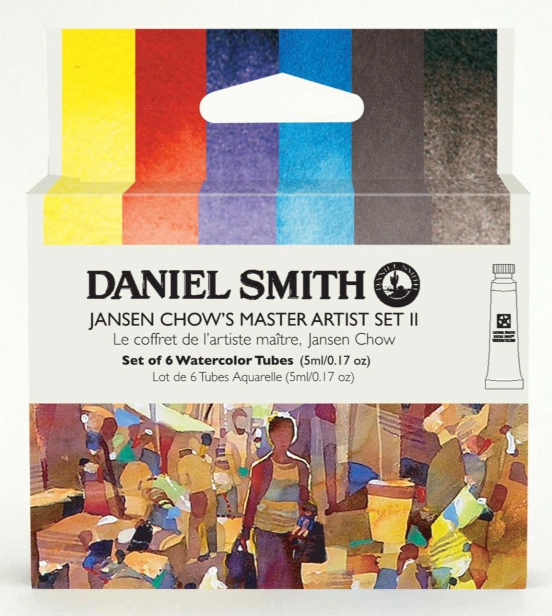 DANIEL SMITH Jansen Chow's Master Artist Set II (Sunset) - 5mL x 6 Colours