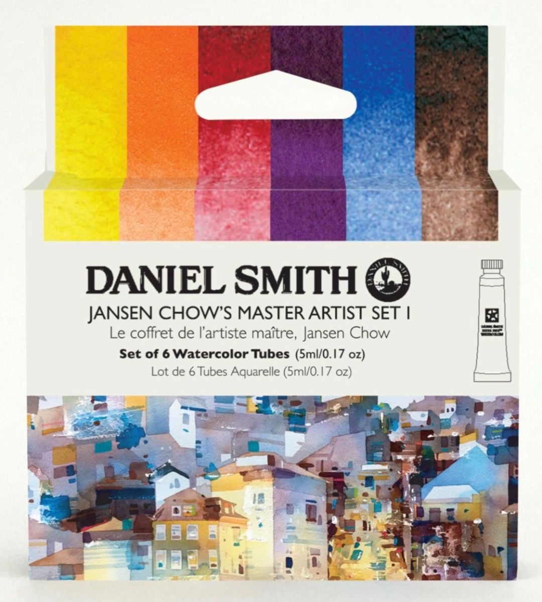 DANIEL SMITH Jansen Chow's Master Artist Set I (Simple Palette) - 5mL x 6 Colours