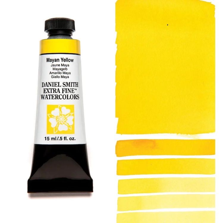 DANIEL SMITH Watercolour - 15mL - Mayan Yellow (PY223)