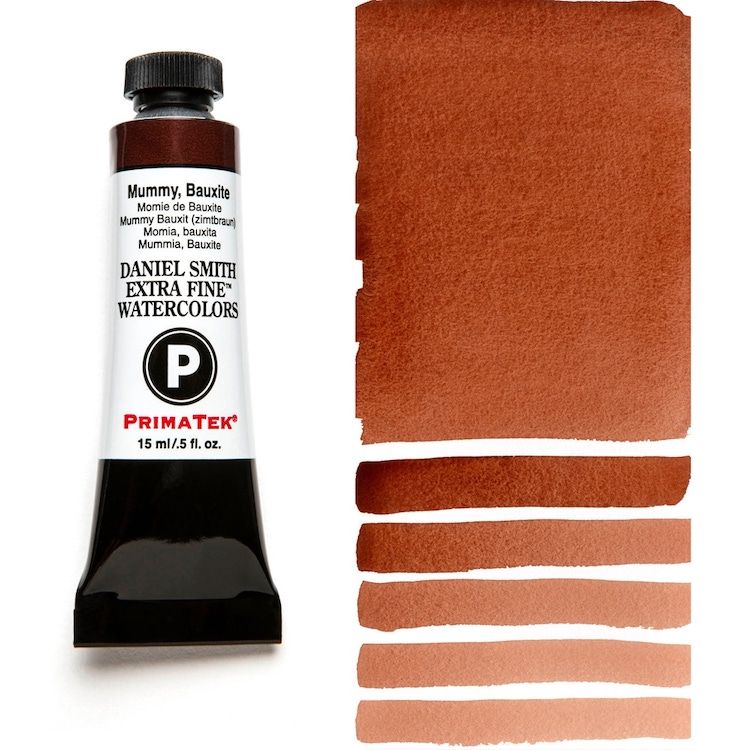 DANIEL SMITH Watercolour - 15mL - Mummy Bauxite (Natural Iron Oxides)