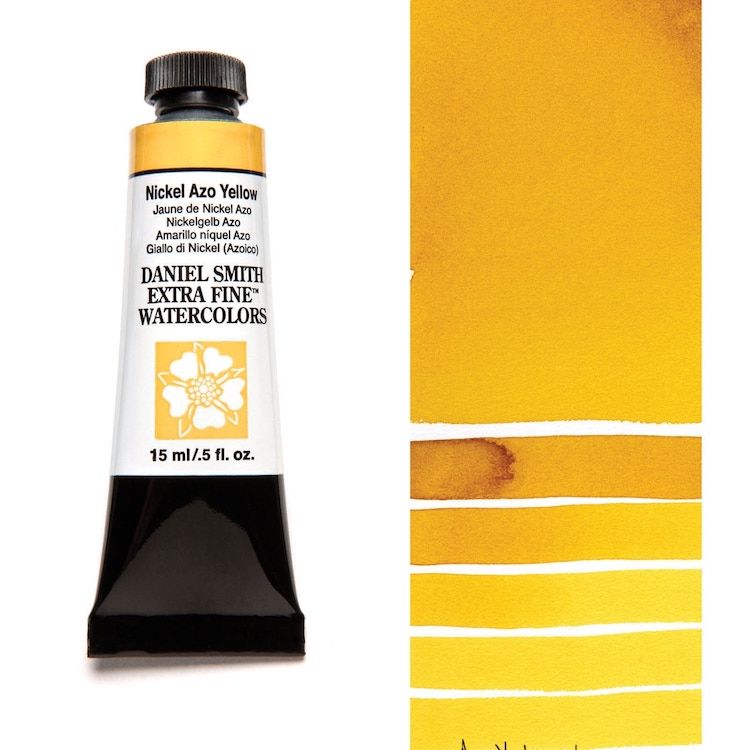 DANIEL SMITH Watercolour - 15mL - Nickel Azo Yellow (PY150)