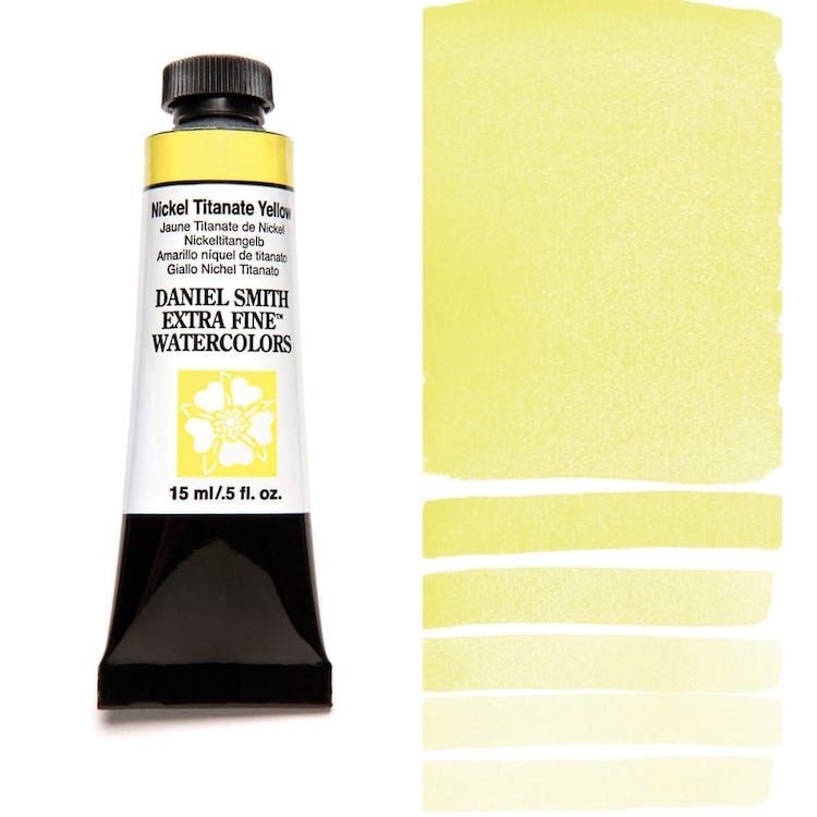 DANIEL SMITH Watercolour - 15mL - Nickel Titanate Yellow (PY53)