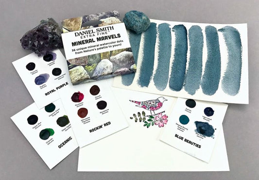 DANIEL SMITH Extra Fine Watercolour - Mineral Marvels - 36 Dots