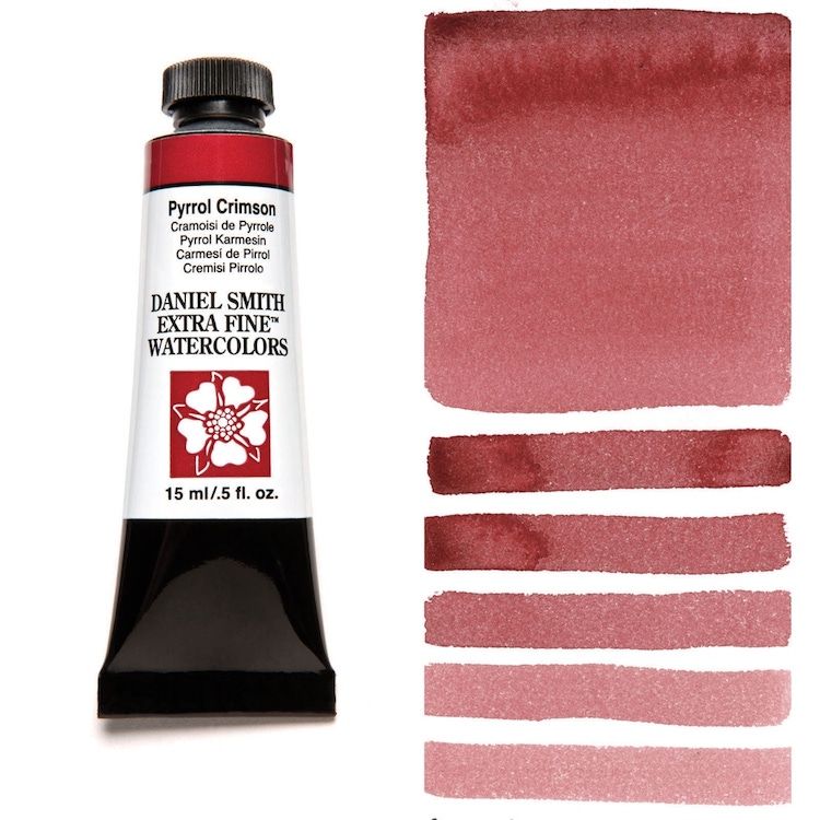 DANIEL SMITH Watercolour - 15mL - Pyrrol Crimson (PR264)