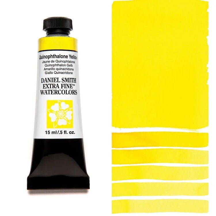 DANIEL SMITH Watercolour - 15mL - Quinophthalone Yellow (PY138)
