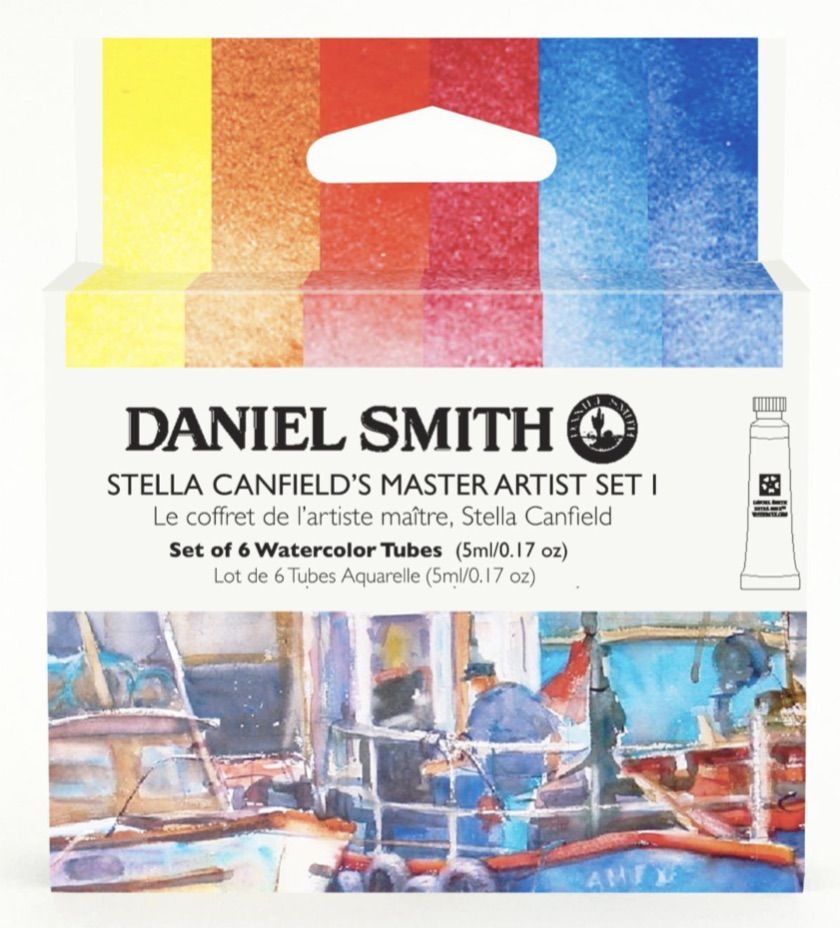 DANIEL SMITH Stella Canfield's Master Artist Set I (Foundational) - 5mL x 6 Colours