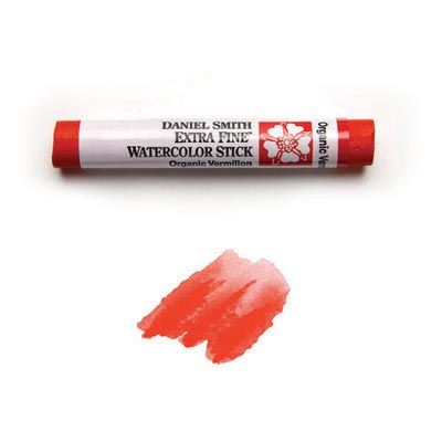 DANIEL SMITH Watercolour Stick - 12mL - Organic Vermillion (PR188)