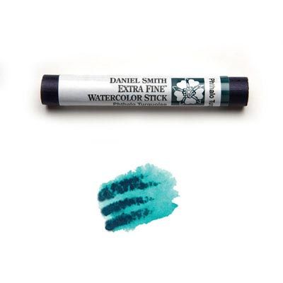 DANIEL SMITH Watercolour Stick - 12mL - Phthalo Turquoise (PB15:3, PG36)