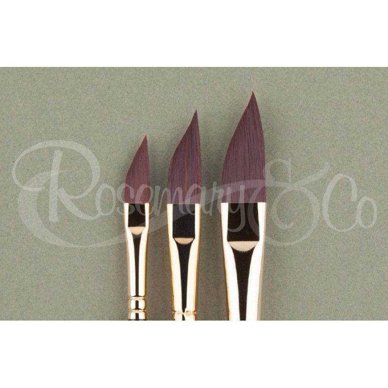 ROSEMARY & CO Brush - Shiraz Synthetic - Dagger 1/2" (12.5 x 30mm) - Short Handle